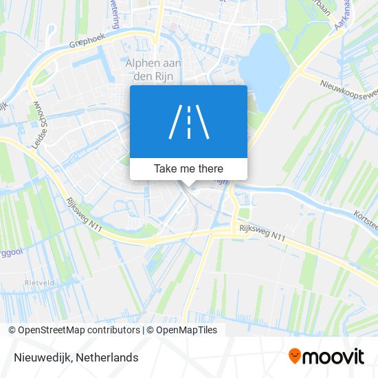 Nieuwedijk map