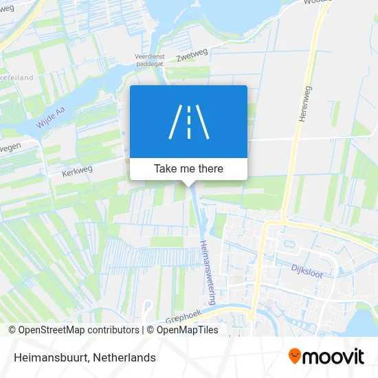 Heimansbuurt map