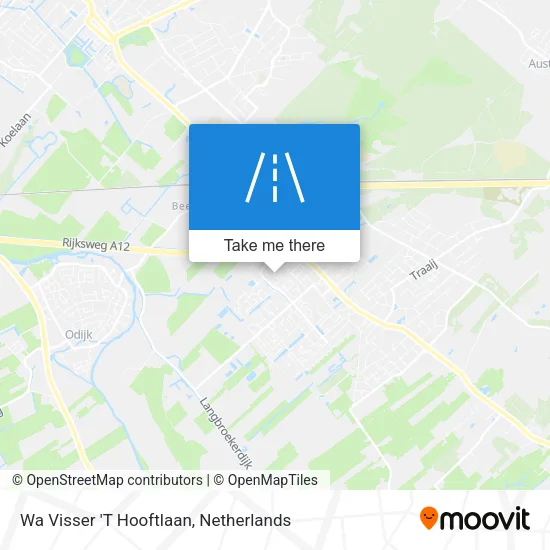 Wa Visser 'T Hooftlaan map