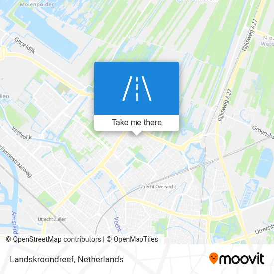 Landskroondreef map