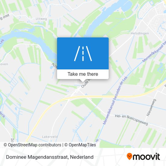 Dominee Magendansstraat map