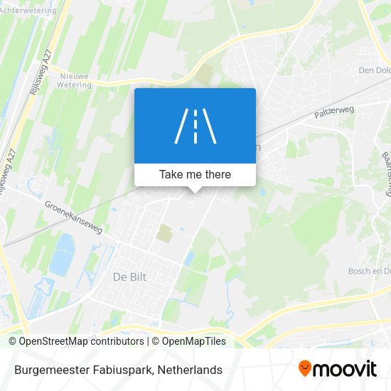 Burgemeester Fabiuspark map