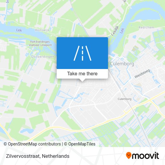 Zilvervosstraat map