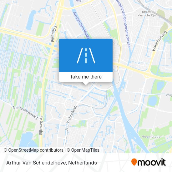 Arthur Van Schendelhove map