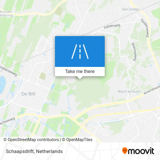 Schaapsdrift map