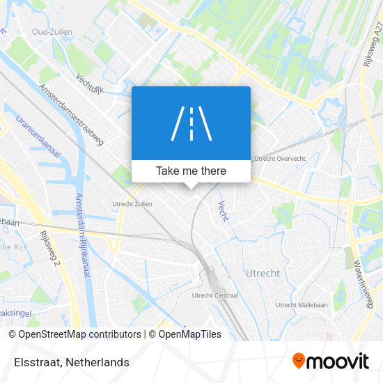 Elsstraat map