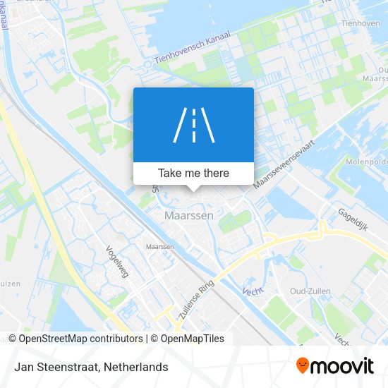 Jan Steenstraat map