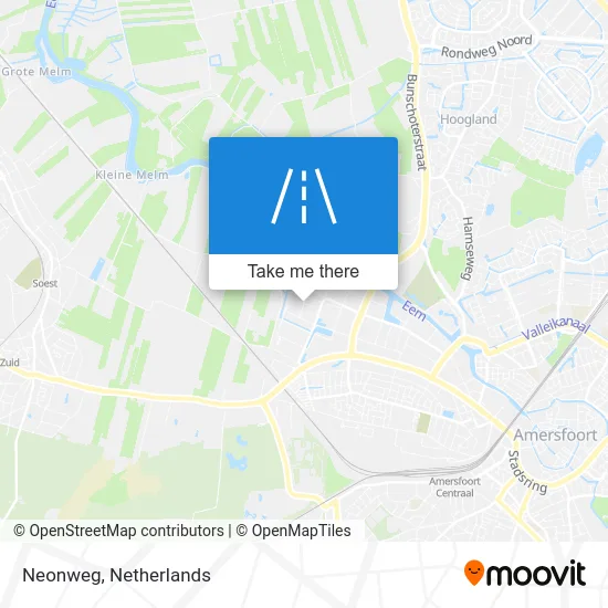 Neonweg map