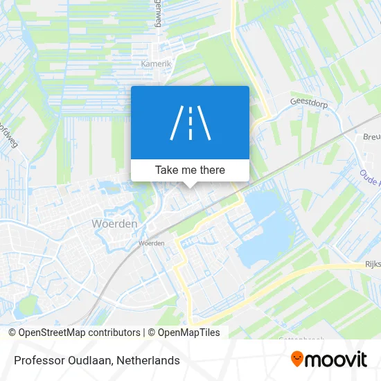 Professor Oudlaan map