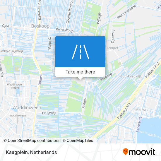 Kaagplein map