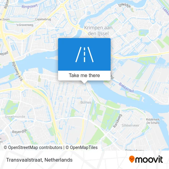 Transvaalstraat map