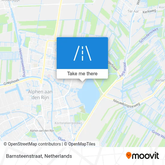 Barnsteenstraat map