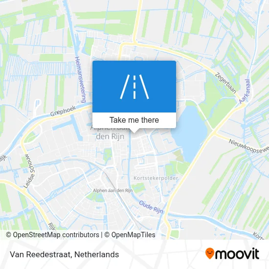Van Reedestraat map