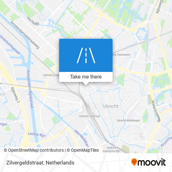 Zilvergeldstraat map