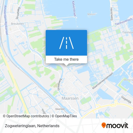 Zogweteringlaan map