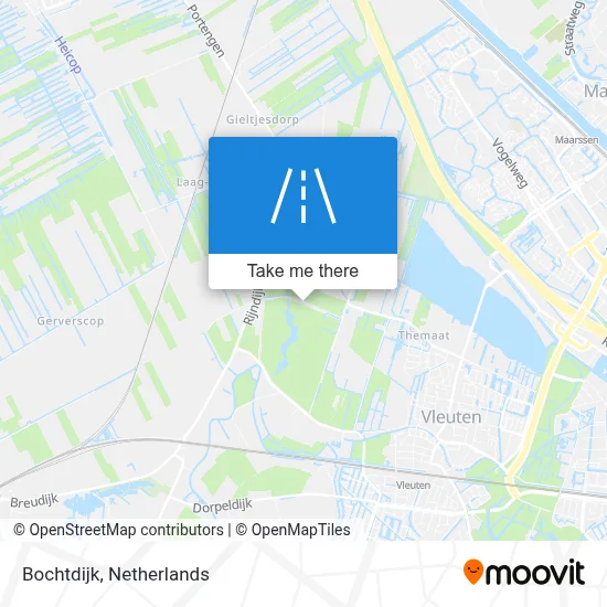 Bochtdijk map