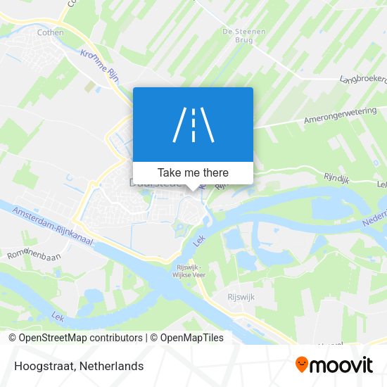 Hoogstraat map