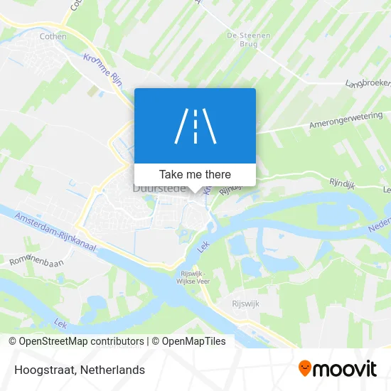 Hoogstraat map