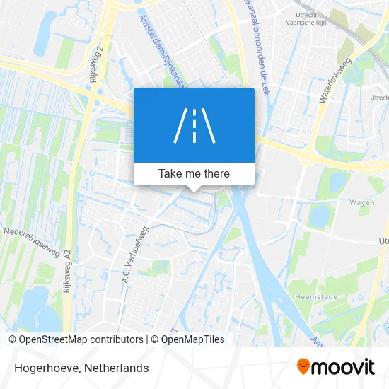 Hogerhoeve map