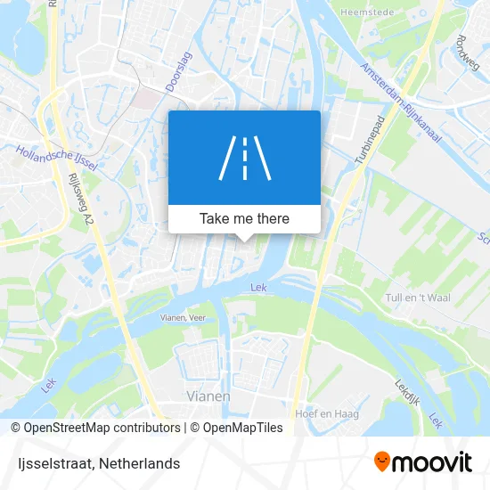 Ijsselstraat map