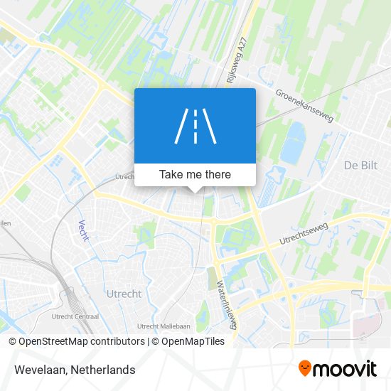 Wevelaan map