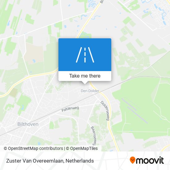 Zuster Van Overeemlaan Karte