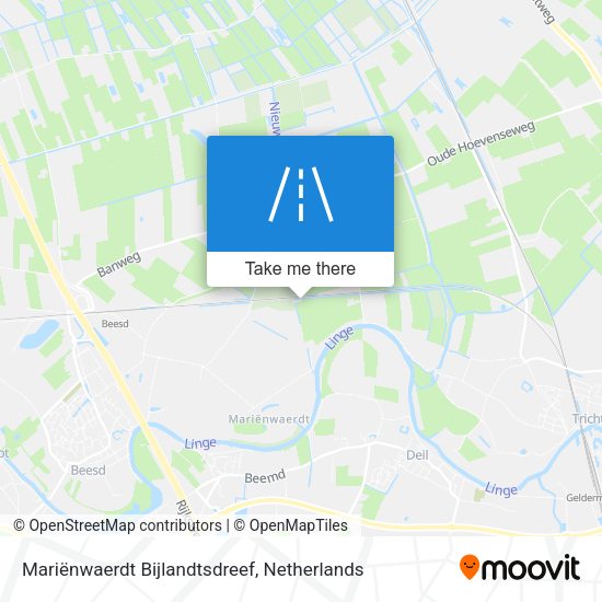 Mariënwaerdt Bijlandtsdreef map