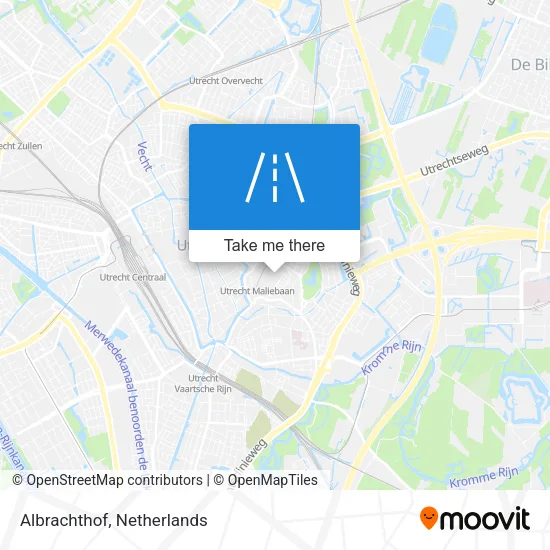 Albrachthof map
