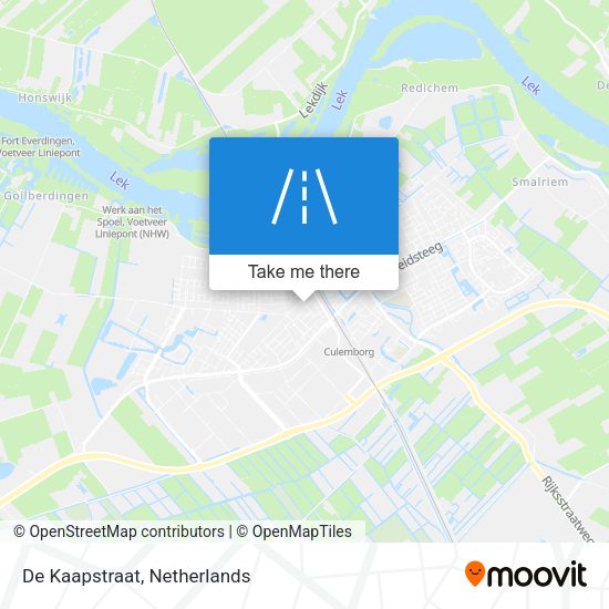 De Kaapstraat map