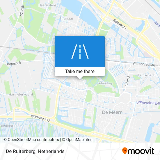 De Ruiterberg map