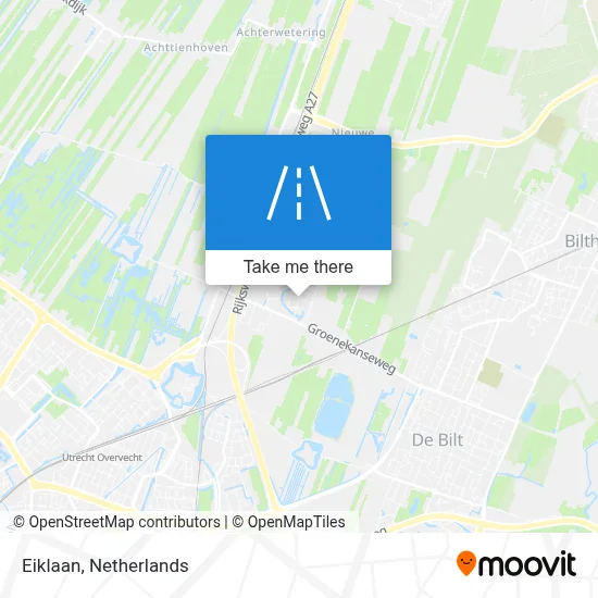 Eiklaan map