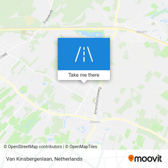 Van Kinsbergenlaan map