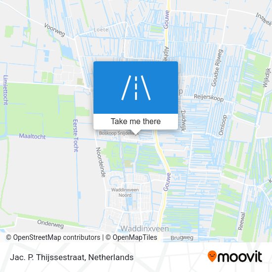 Jac. P. Thijssestraat map