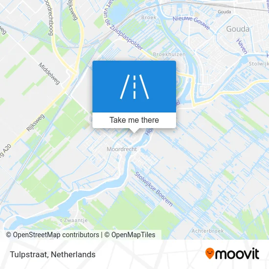 Tulpstraat map