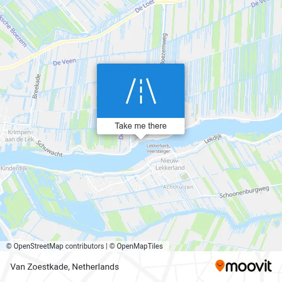 Van Zoestkade map