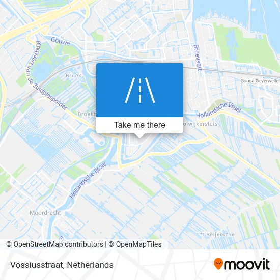 Vossiusstraat map