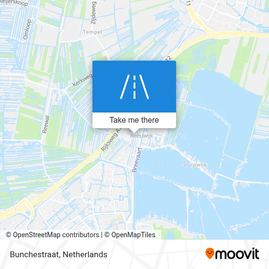 Bunchestraat map