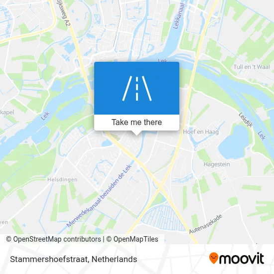 Stammershoefstraat map