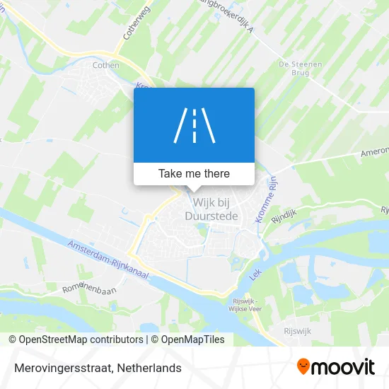 Merovingersstraat map