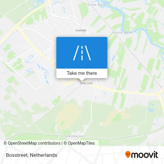 Bosstraat map