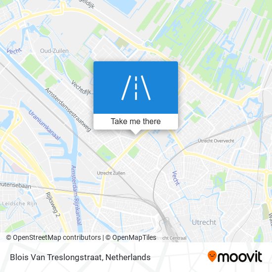 Blois Van Treslongstraat map