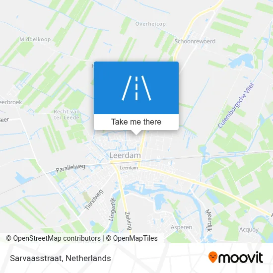 Sarvaasstraat map