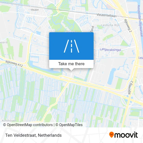 Ten Veldestraat map