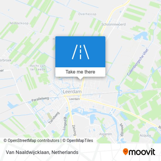 Van Naaldwijcklaan map