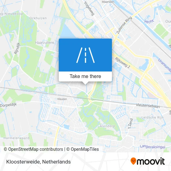 Kloosterweide map
