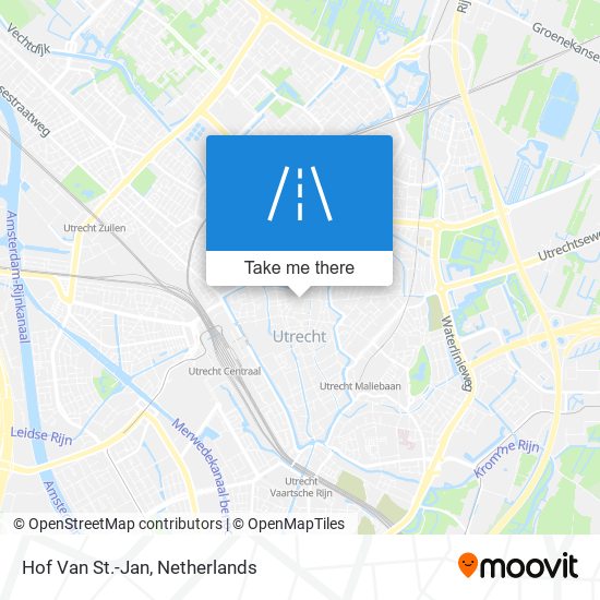 Hof Van St.-Jan map