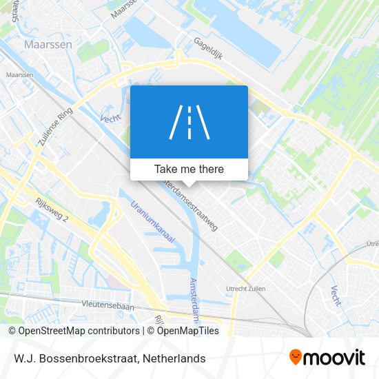 W.J. Bossenbroekstraat map