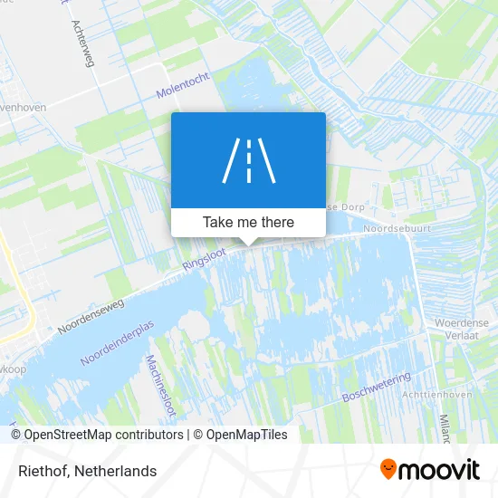 Riethof Karte