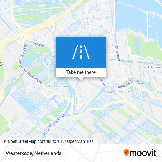 Westerkade map