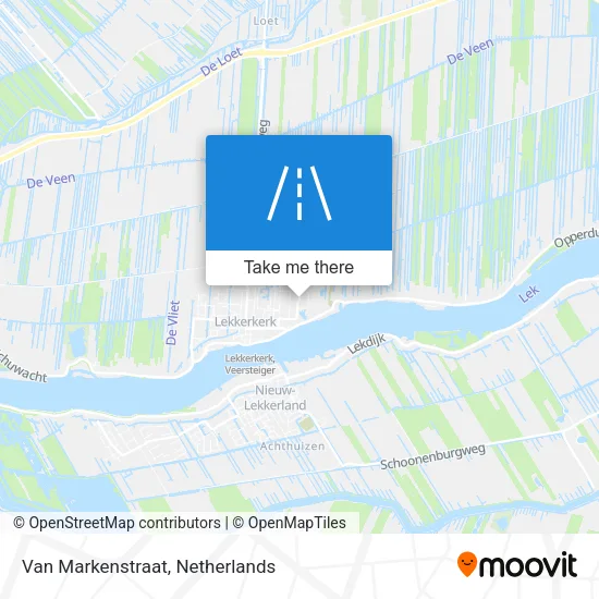Van Markenstraat map